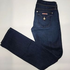 COPY - Hudson Womens Premium Denim 27x31 Blue Jeans Slim Straight Leg